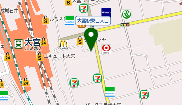 三洋ガードシステム株式会社 大宮店の地図画像