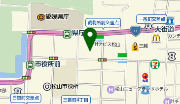 パナソニックホームズ・合人社コミュニティ株式会社 松山営業所の地図画像