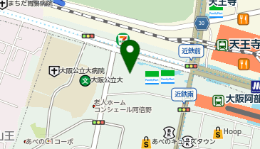株式会社サーバントップ 天王寺支店の地図画像