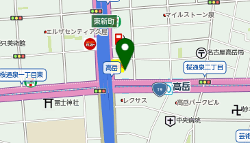 東洋テック株式会社 名古屋支社の地図画像