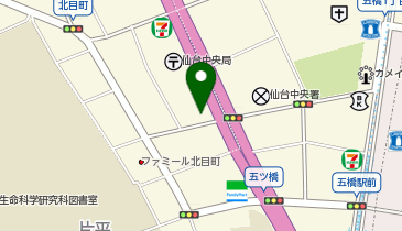 株式会社エイエイピー 東北支店の地図画像