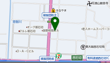 玉村運輸株式会社 石切倉庫の地図画像