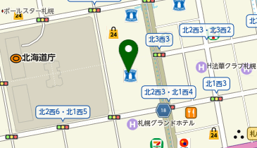 株式会社FPG 札幌支店の地図画像