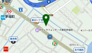愛知株式会社 東京本部の地図画像