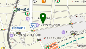 UTエージェント株式会社 浜松オフィスの地図画像