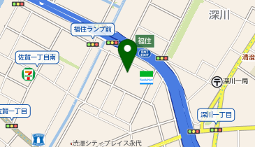 富士ソフト株式会社 門前仲町オフィスの地図画像