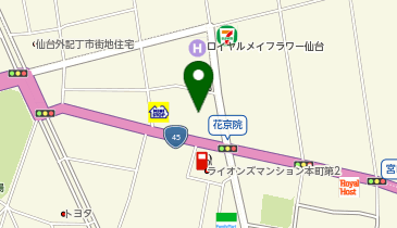 株式会社FPスタジアム 仙台中央営業部の地図画像