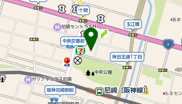 株式会社グローバルサポート 尼崎営業所の地図画像