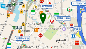 テイケイワークス株式会社 池袋リクルートセンターの地図画像