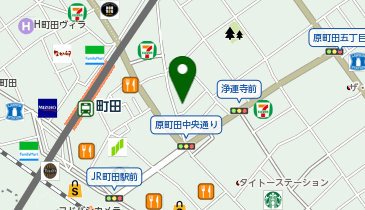 テイケイワークス株式会社 町田支店の地図画像