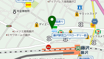 テイケイワークス株式会社 藤沢支店の地図画像