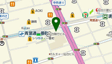 株式会社建設物価サービス 仙台営業所の地図画像