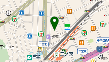 株式会社エントリー 三宮支店の地図画像