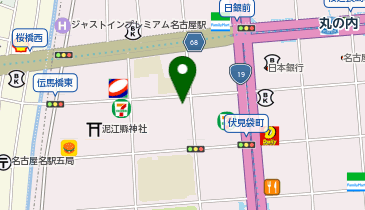 株式会社店研創意 名古屋営業所の地図画像