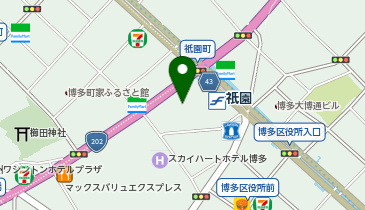 株式会社イントラスト 福岡オフィスの地図画像