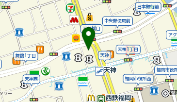 日本郵政コーポレートサービス株式会社 福岡支社の地図画像