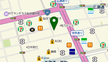 株式会社シービーエス 仙台支社の地図画像