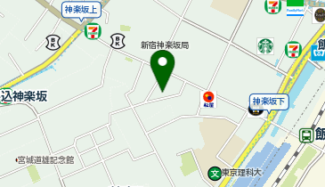 株式会社デザインネットワーク 飯田橋事業所の地図画像
