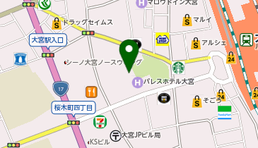株式会社アヴァンティスタッフ 大宮支店の地図画像