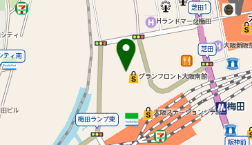 ピー・シー・エー株式会社 大阪支店の地図画像