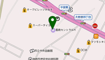 日鉄物産株式会社 東日本機材部(鹿島)の地図画像