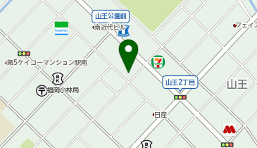 エヌディーリース・システム株式会社 九州支社の地図画像