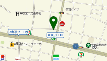 株式会社ブレイブ メディカルケア宇都宮支店の地図画像