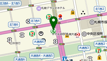 株式会社ブレイブ メディカルケア札幌支店の地図画像