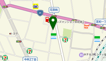 株式会社保険ステーション 仙台支店の地図画像