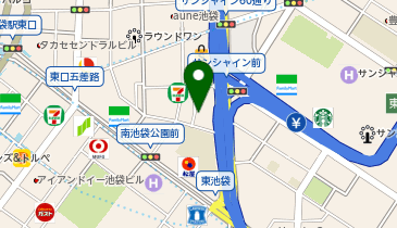 パーソルダイバース株式会社 池袋オフィスの地図画像