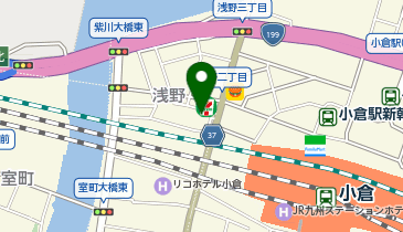 青木あすなろ建設株式会社 北九州営業所の地図画像