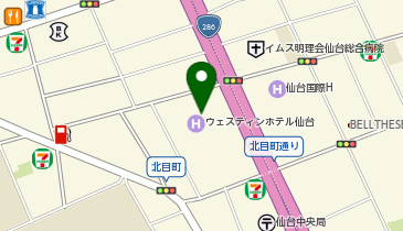 ソーシャルワイヤー株式会社 仙台営業所の地図画像