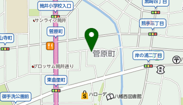 平井石油株式会社 福岡営業所の地図画像