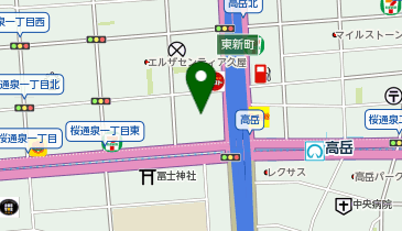 六三グラフィックス株式会社 中部営業所の地図画像