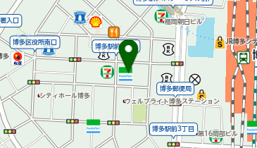 日本コンセントリクス株式会社 福岡博多事業所の地図画像