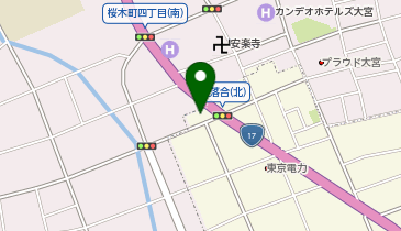 株式会社ジーエムシー 埼玉支社の地図画像