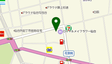 フロンティアリンク株式会社 仙台セミナールームの地図画像