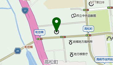 きらら保険サービス株式会社 上信越営業支店の地図画像