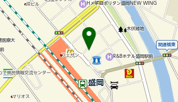 佐藤鉄工株式会社 盛岡事務所の地図画像