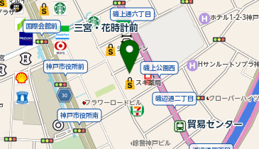 ゲンダイエージェンシー株式会社 神戸オフィスの地図画像