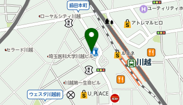株式会社コレックホールディングス 川越支店の地図画像