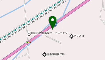 株式会社サピックス 東岡山営業所の地図画像