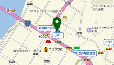 株式会社パスコ 新潟支店の地図画像