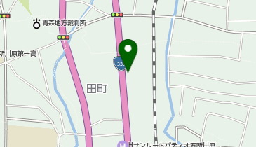 東北電力株式会社 五所川原電力センターお客さまサービス課、配電課の地図画像