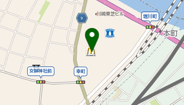 大成建設株式会社 川崎営業所の地図画像