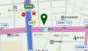 三菱食品株式会社 中部支社の地図画像