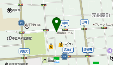 株式会社アイエスエイ 高崎支社の地図画像