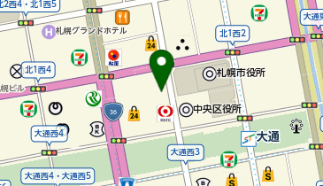 株式会社道新サービスセンター 観光事業部の地図画像