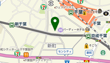 株式会社ジェイアール東日本企画 千葉支店の地図画像