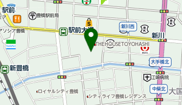 株式会社アウトソーシングテクノロジー 豊橋営業所の地図画像
